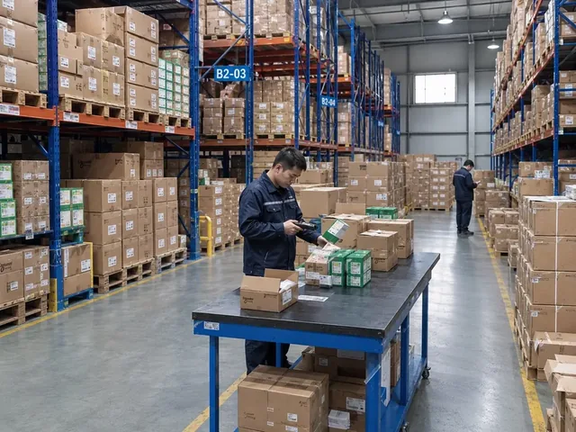 GEARWELL warehouse and order preparation