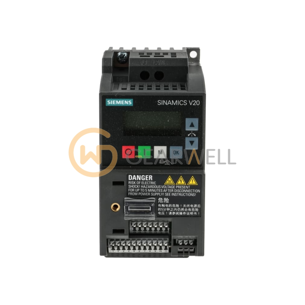 Siemens 6SL3210-5BB13-7UV1 SINAMICS V20 AC Drive