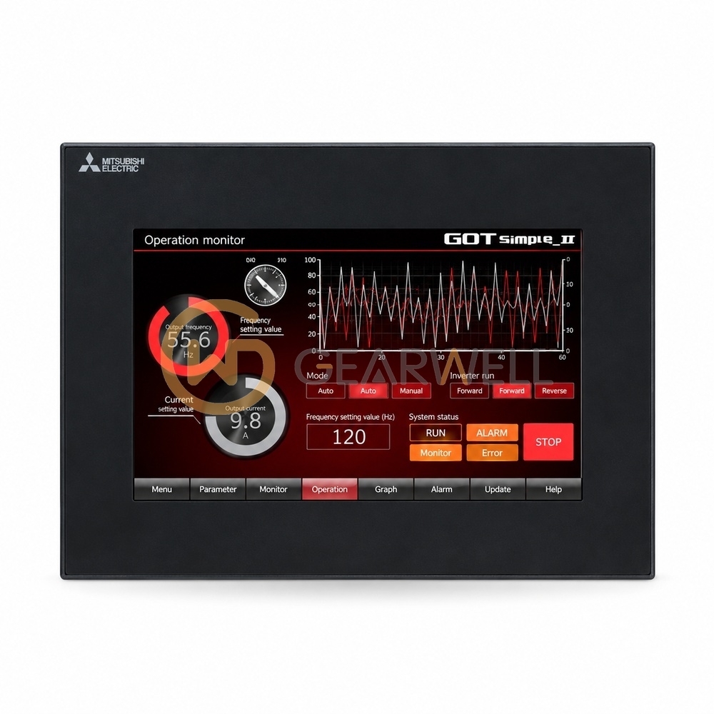 Mitsubishi Electric GS2107-WTBD-N GOT SIMPLE HMI Touch Panel