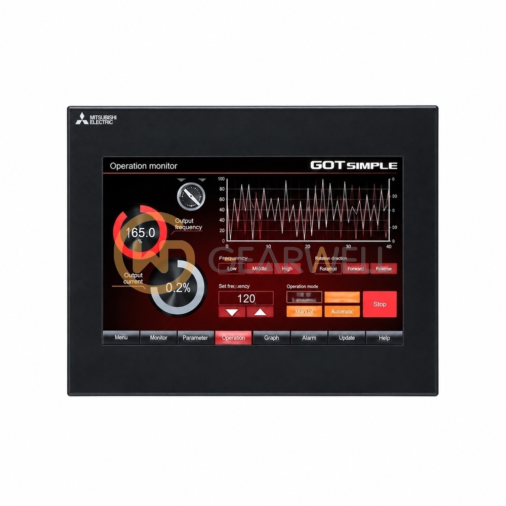 Mitsubishi Electric GS2110-WTBD-N GOT Simple HMI Operator Panel