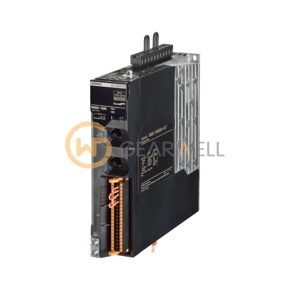 OMRON R88D-1SN02H-ECT 1S-Series EtherCAT Servo Drive