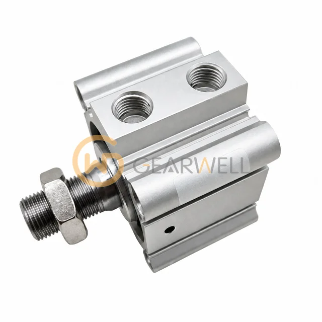 SMC CQ2KB16-25DM Compact Non-rotating Pneumatic Cylinder