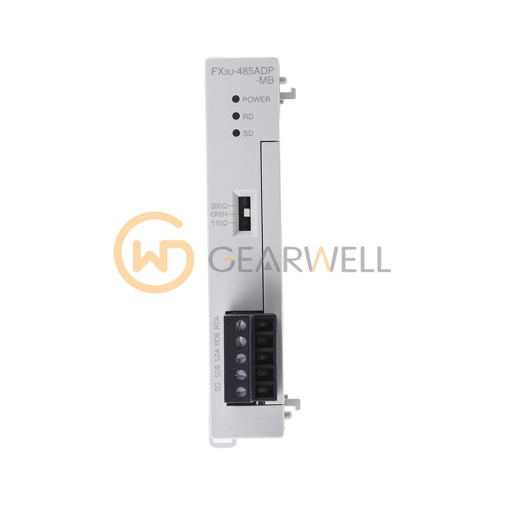Mitsubishi Electric FX3U-485ADP-MB RS-485 Communication Adapter