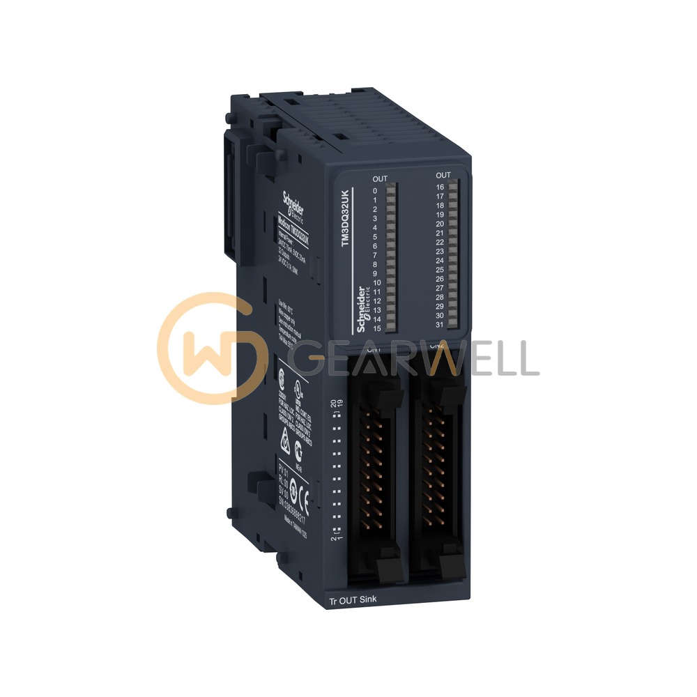 Schneider Electric TM3DQ32UK 32-Point NPN Transistor Output Module