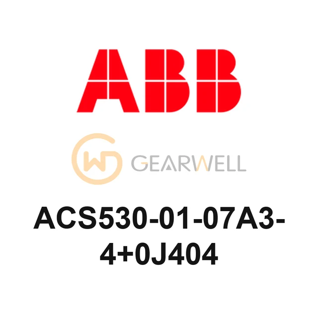 ABB ACS530-01-07A3-4+0J404 ACS530 Wall-mounted AC Drive