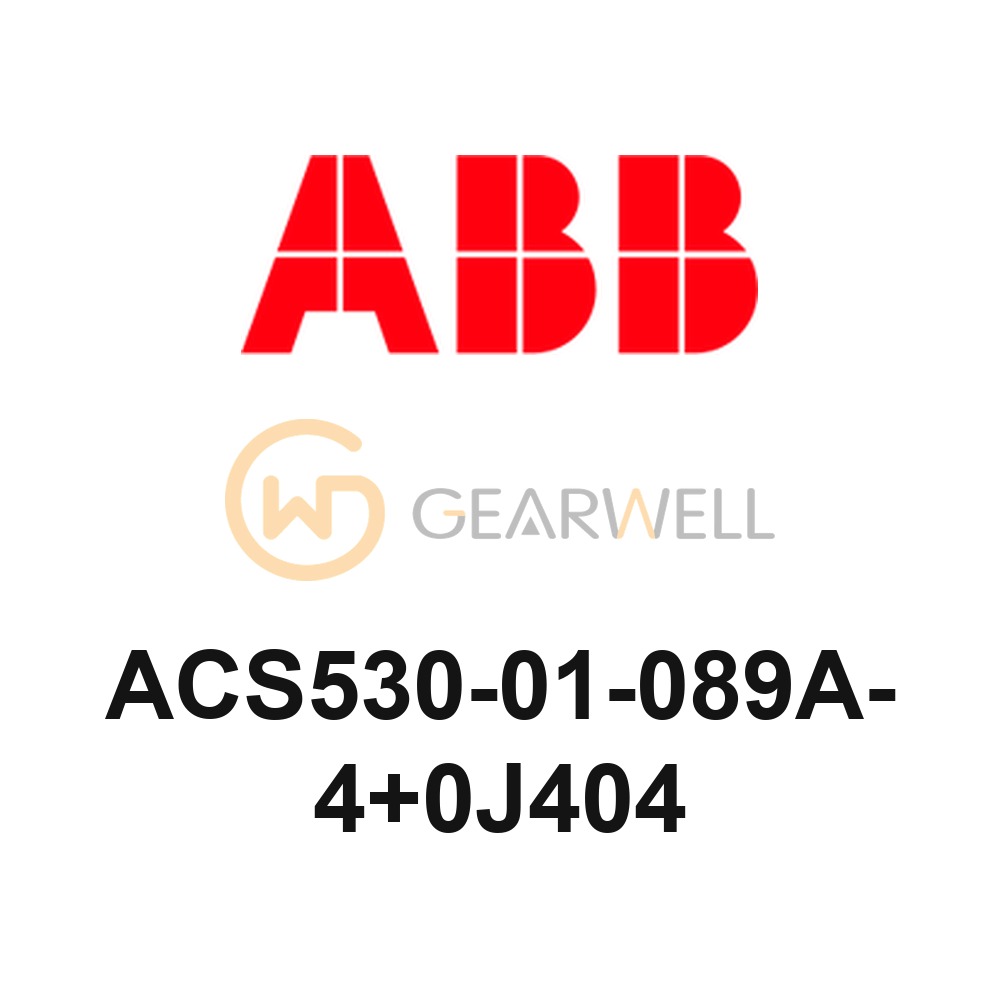 ABB ACS530-01-089A-4+0J404 ACS530 Wall-mounted AC Drive