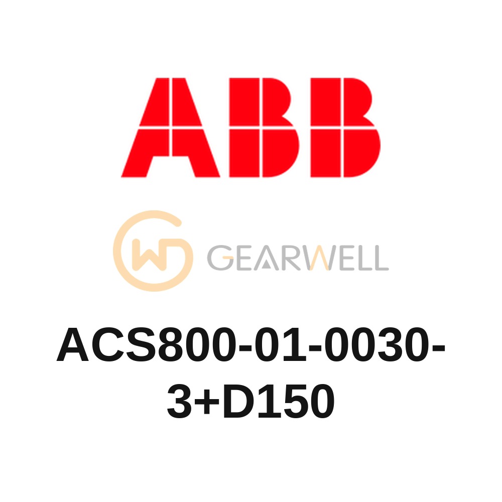 ABB ACS800-01-0030-3+D150 ACS800-01 Wall-mounted drive with built-in brake chopper (+D150)