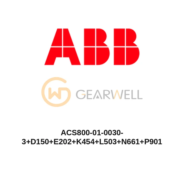 ABB ACS800-01-0030-3+D150+E202+K454+L503+N661+P901 ACS800-01 AC drive (wall-mounted)