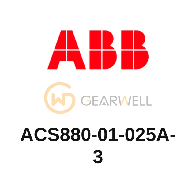ABB ACS880-01-025A-3 ACS880-01 Wall-mounted single drive