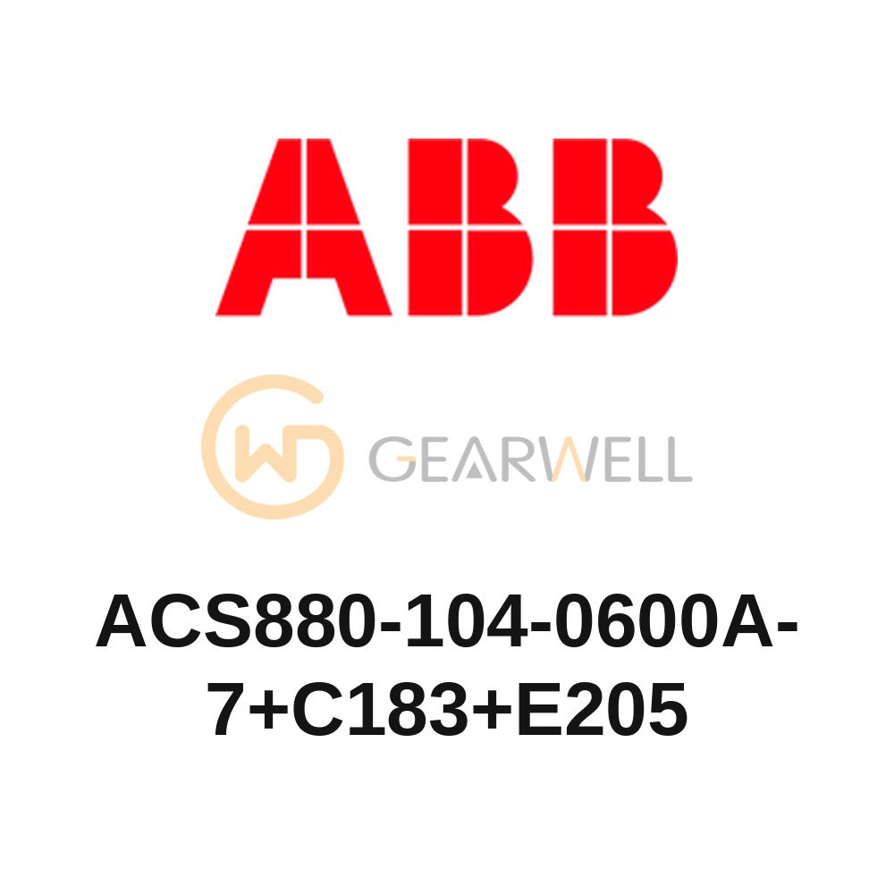 ABB ACS880-104-0600A-7+C183+E205 ACS880 multidrive modules (ACS880-104) Inverter module (ACS880-104)