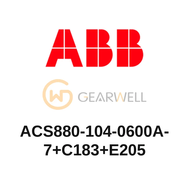 ABB ACS880-104-0600A-7+C183+E205 ACS880 multidrive modules (ACS880-104) Inverter module (ACS880-104)