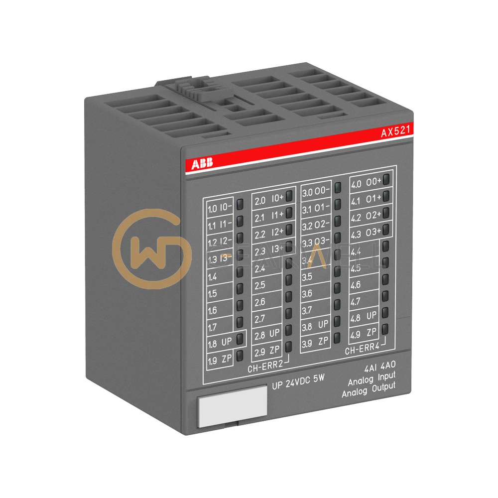 ABB AX521 1SAP250100R0001 S500 Analog I/O Module
