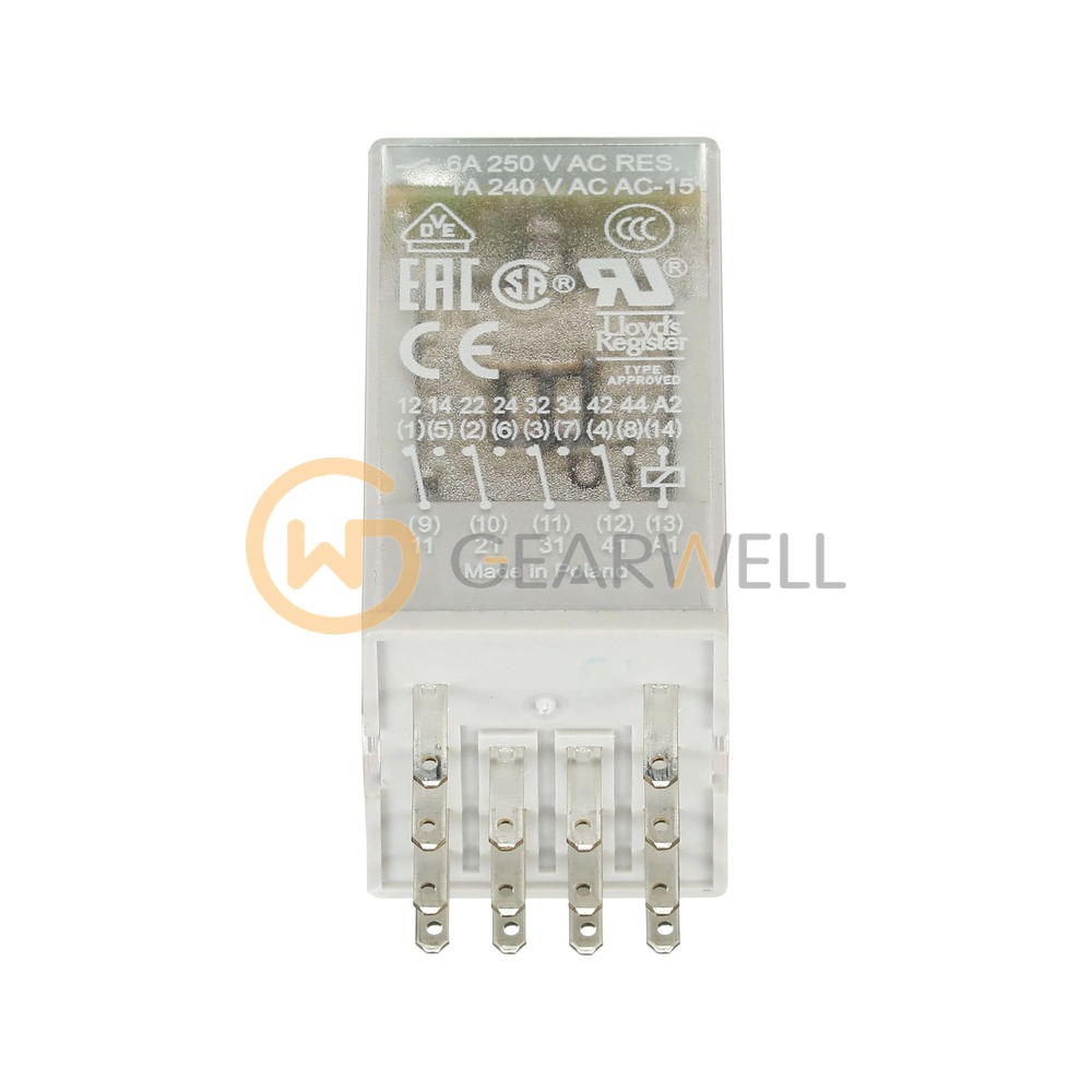 ABB CR-M110AC4L CR-M Pluggable Interface Relay 4 c/o 110 V AC