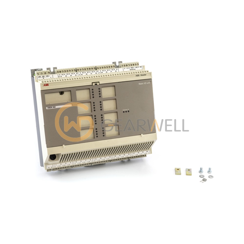 ABB DSDX 452 Advant OCS with Master SW Remote I/O basic unit