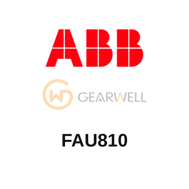 ABB FAU810 ABB flame scanning Flame analysis unit