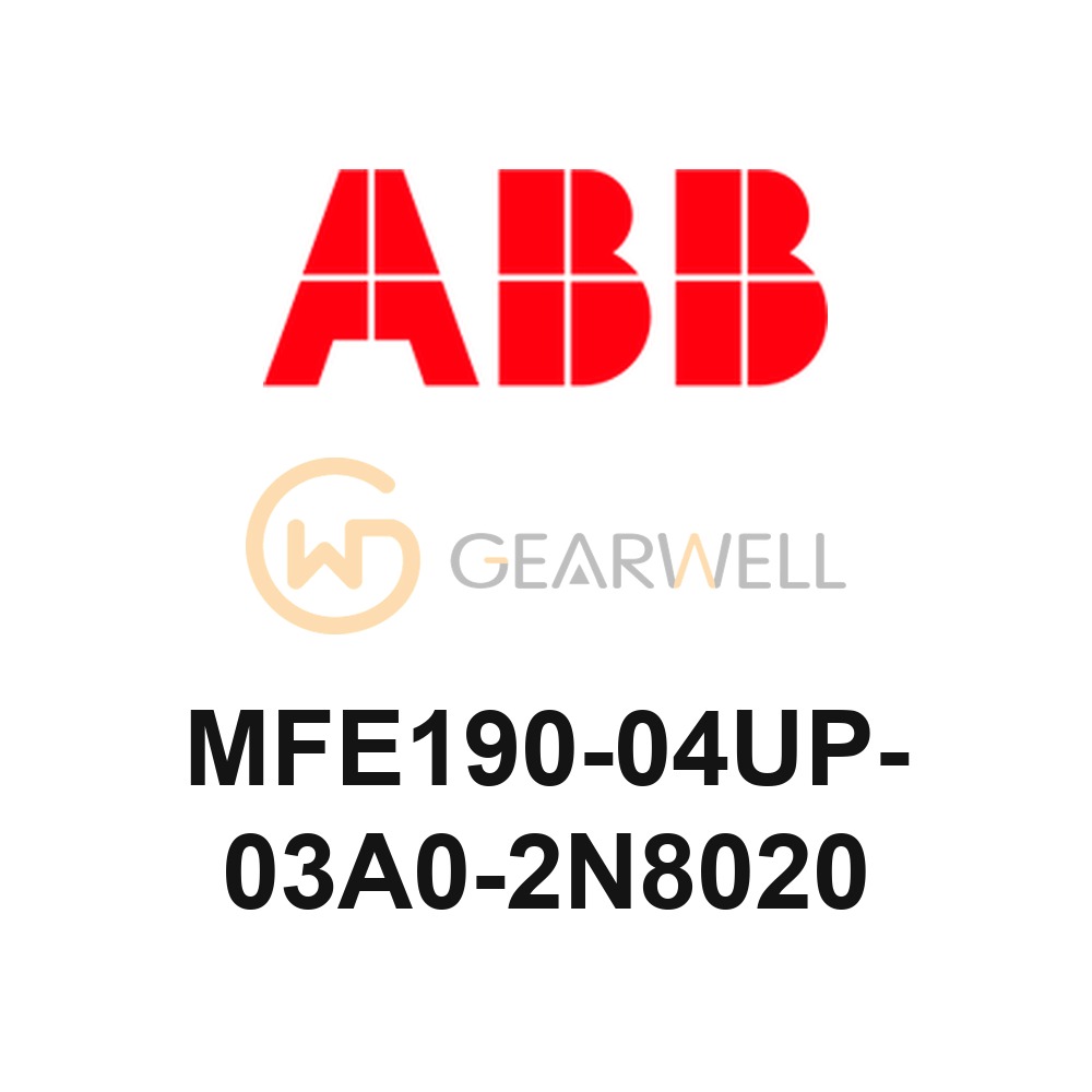 ABB MFE190-04UP-03A0-2N8020 MicroFlex e190 Servo Drive