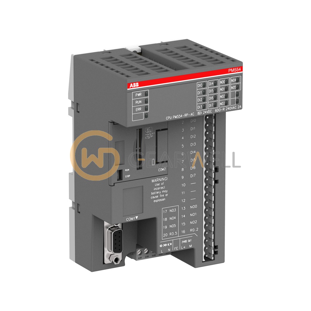 ABB PM554-RP-AC AC500-eCo Programmable logic controller (CPU)