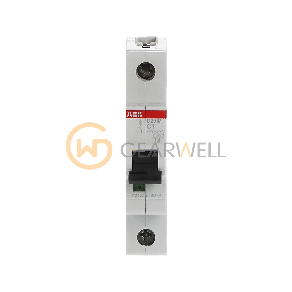 ABB S201M-C1 S200M Miniature Circuit Breaker 1P C1A
