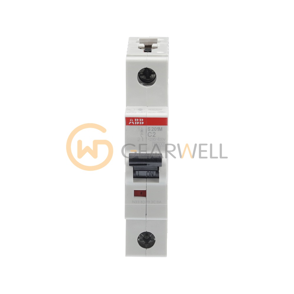 ABB S201M-C2 S200M Miniature Circuit Breaker 1P C2A