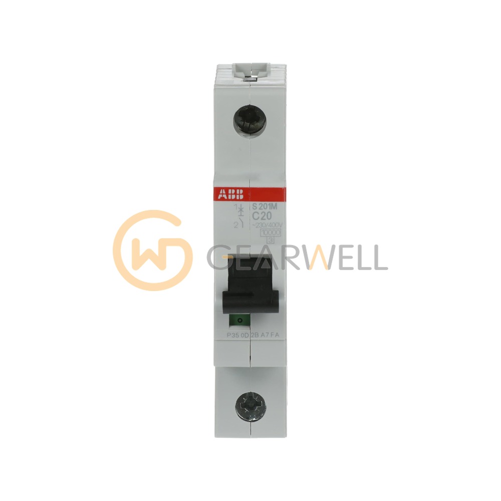 ABB S201M-C20 S200M Miniature Circuit Breaker 1P C20A