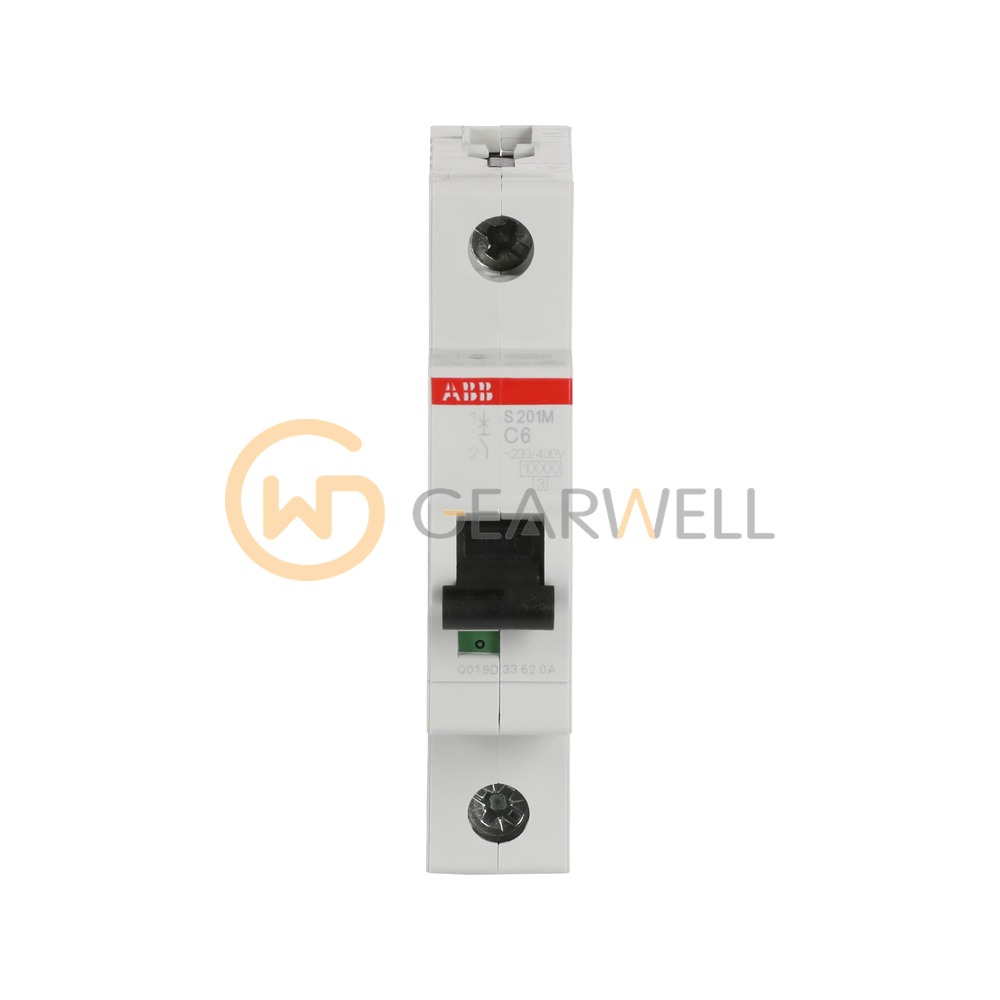 ABB S201M-C6 S200M Miniature Circuit Breaker 1P C6A