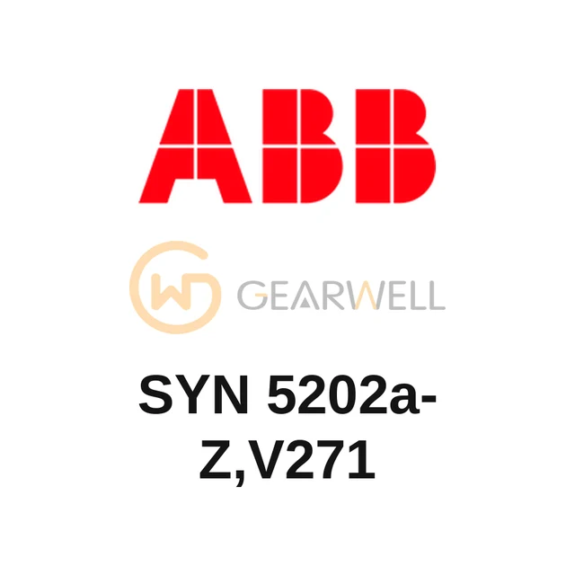 ABB SYN 5202a-Z,V271 SYNCHROTACT 5 Automatic dual-channel synchronizer