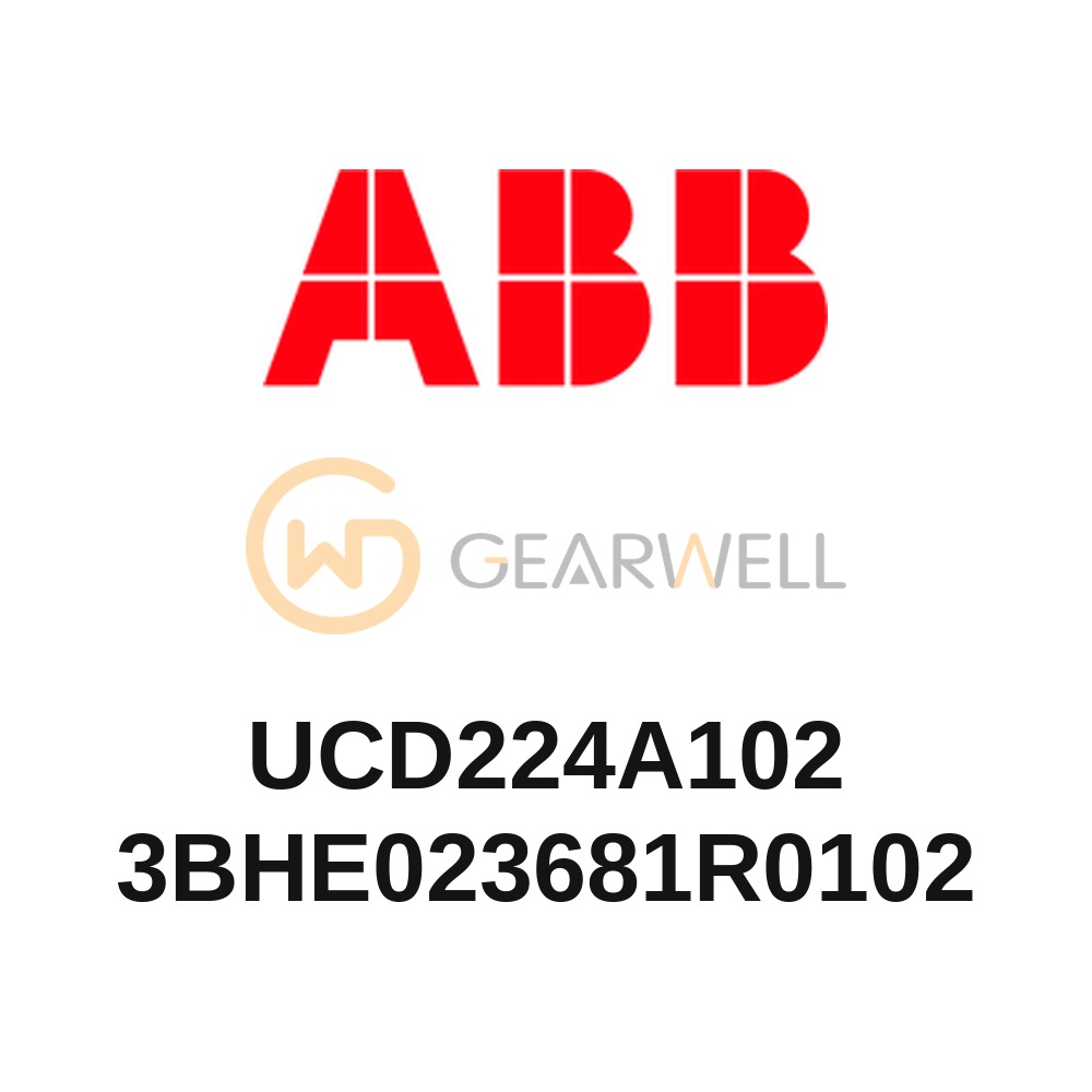 ABB UCD224A102 3BHE023681R0102 ABB power electronics spare parts (3BHE) Electronic module (spare part)