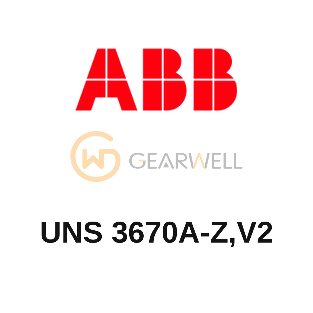 ABB UNS 3670A-Z,V2 ABB UNITROL excitation Converter electronics