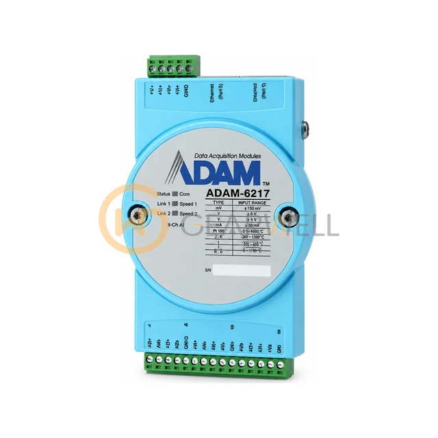 Advantech ADAM-6217 ADAM-6200 8AI Ethernet Remote I/O Module