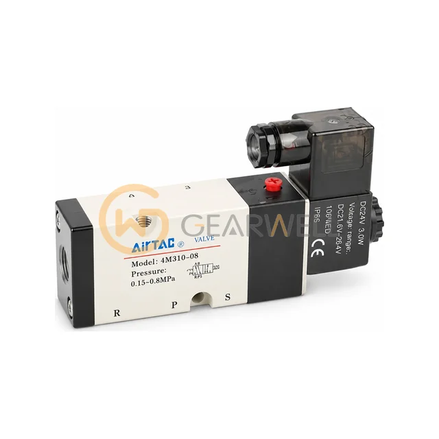 AirTAC 4M310-08 4M 5/2-Way NAMUR Solenoid Valve