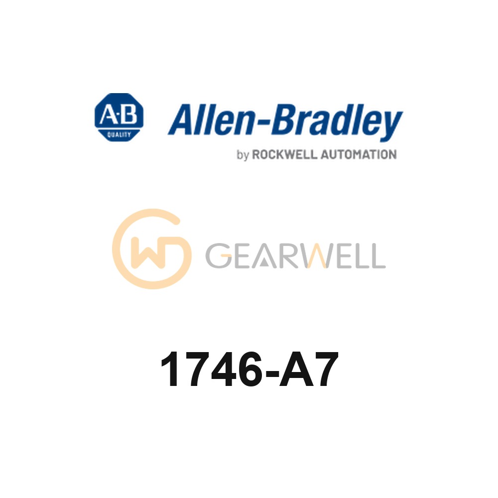 Allen-Bradley 1746-A7 SLC 500 7-Slot Modular Chassis