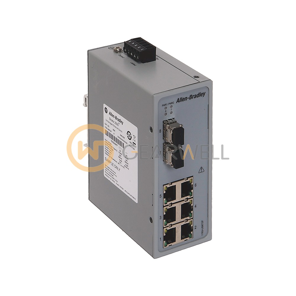 Allen-Bradley 1783-US6T2F Stratix 2000 6T+2F Unmanaged Switch