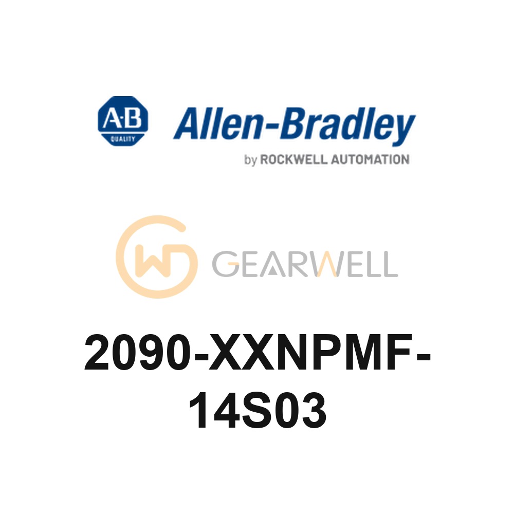 Allen-Bradley 2090-XXNPMF-14S03 Kinetix 3 m Motor Power/Brake Cable