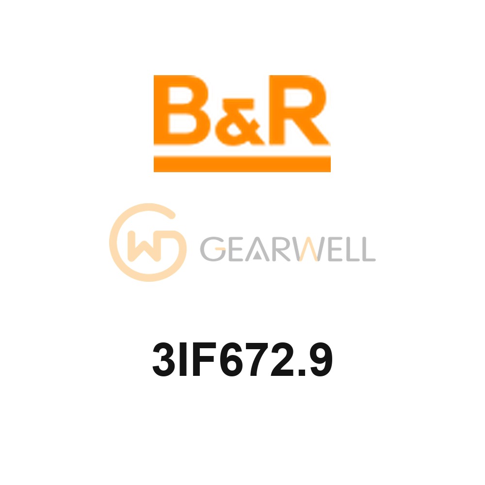 B&R 3IF672.9 System 2005 CAN / RS232 Interface Module