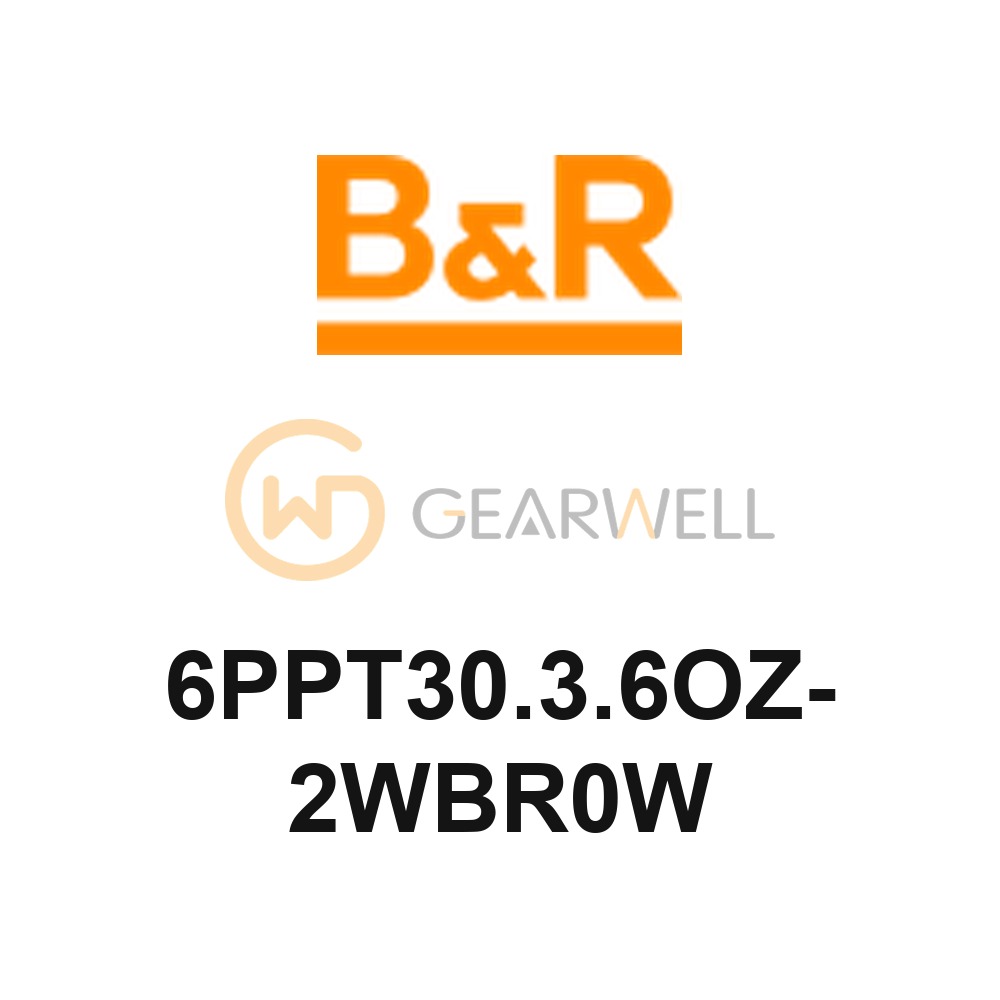 B&R 6PPT30.3.6OZ-2WBR0W Power Panel T30 HMI Operator Panel