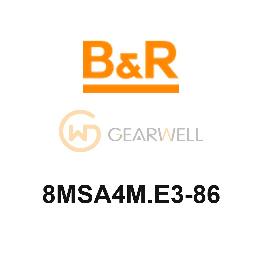B&R 8MSA4M.E3-86 8MS Servo Motor