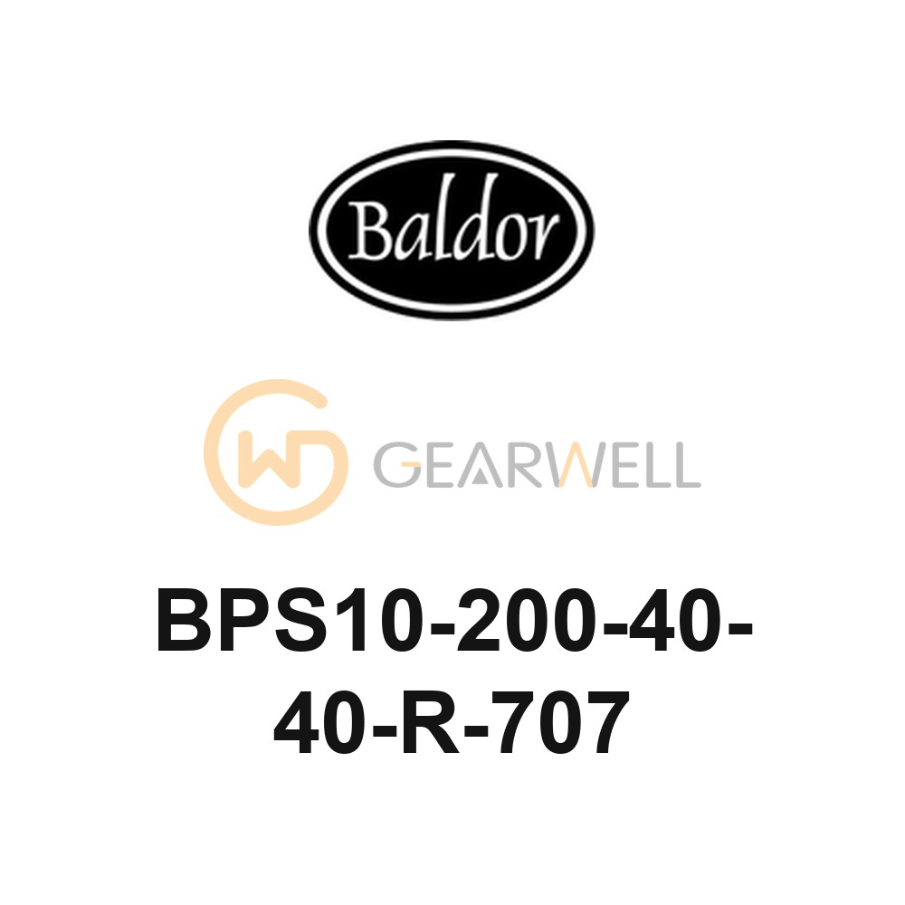 BALDOR BPS10-200-40-40-R-707 Motion Control Unit