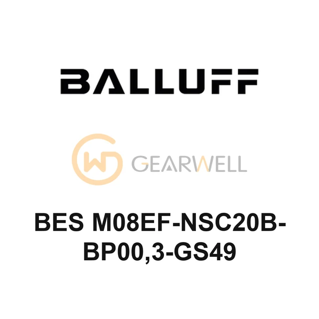 BALLUFF BES M08EF-NSC20B-BP00,3-GS49 M8 Inductive Sensor NPN