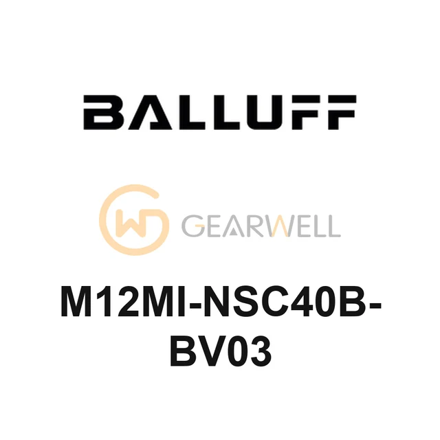 BALLUFF M12MI-NSC40B-BV03 BES0057 Inductive Proximity Sensor