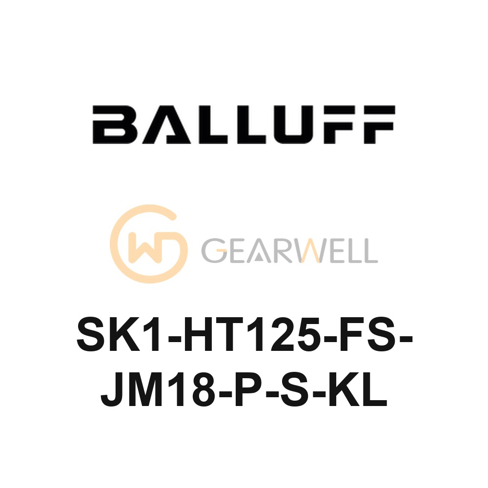 BALLUFF SK1-HT125-FS-JM18-P-S-KL Sensor
