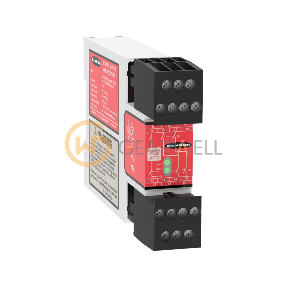 Banner IM-T-9A Safety Interface Module with EDM