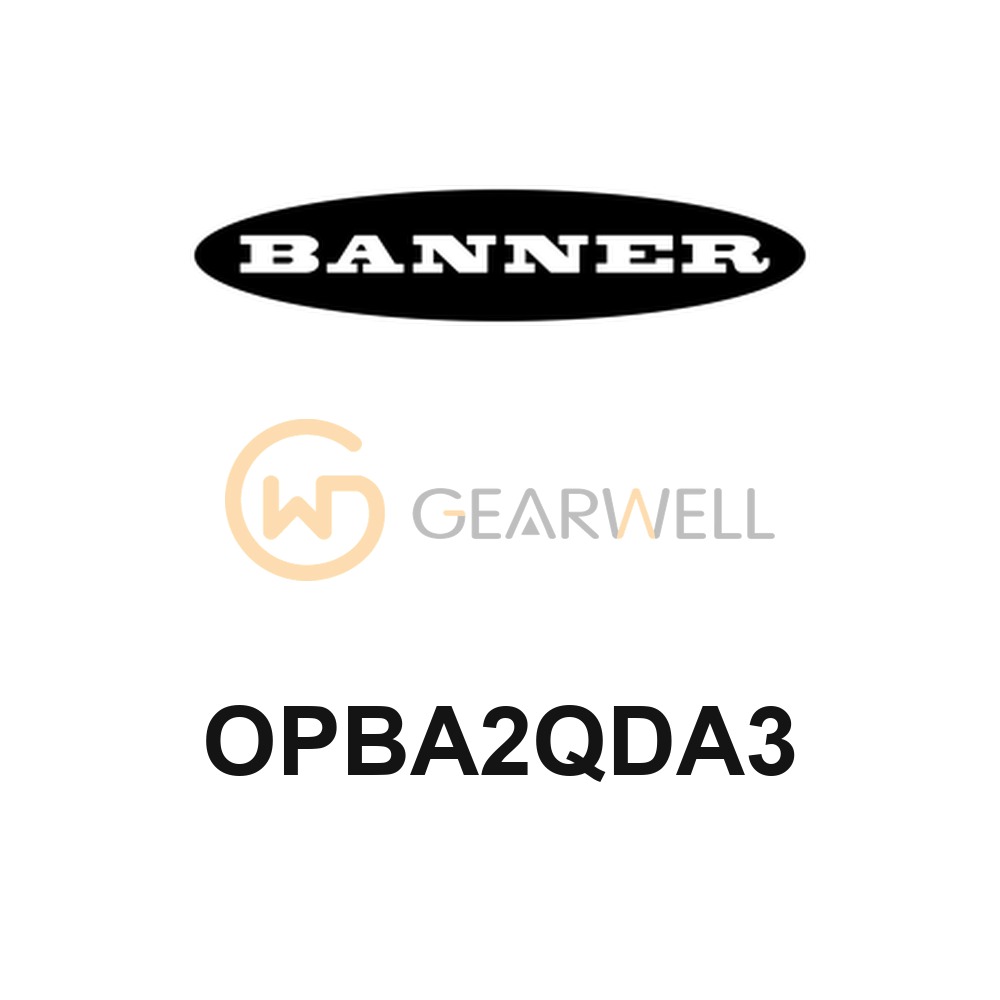 BANNER OPBA2QDA3 OMNI-BEAM AC Power Block, SSR Output, Mini QD