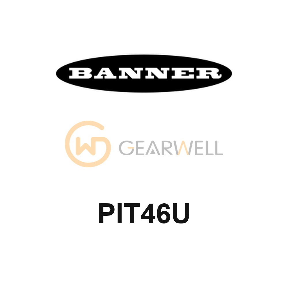 BANNER PIT46U PIT4 Opposed-Mode Plastic Fiber Optic Assembly