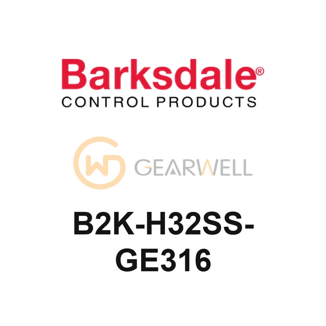 BARKSDALE B2K-H32SS-GE316 Pressure Switch