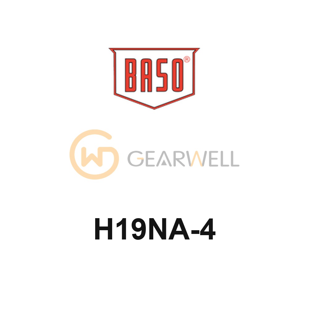 BASO H19NA-4 H19 High Pressure Safety Pilot Gas Valve