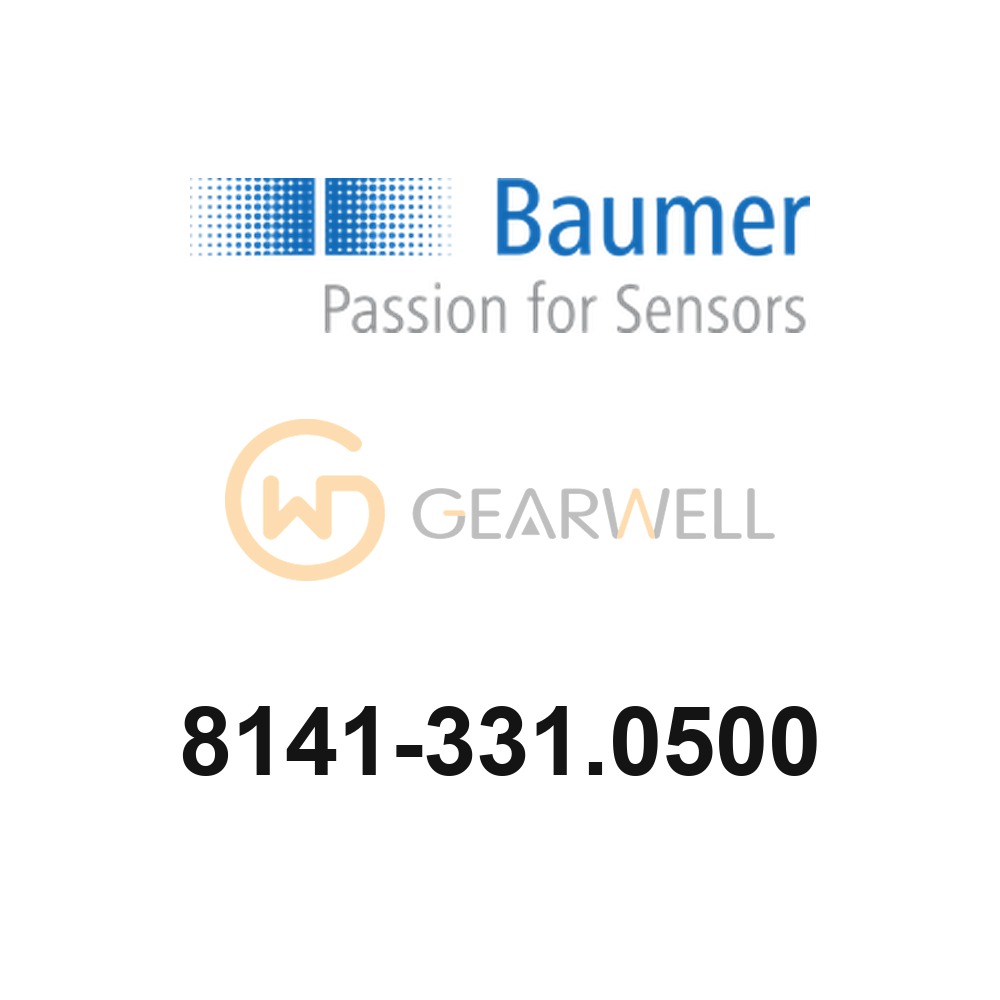 BAUMER 8141-331.0500 8141 Pt100 Cable Temperature Sensor