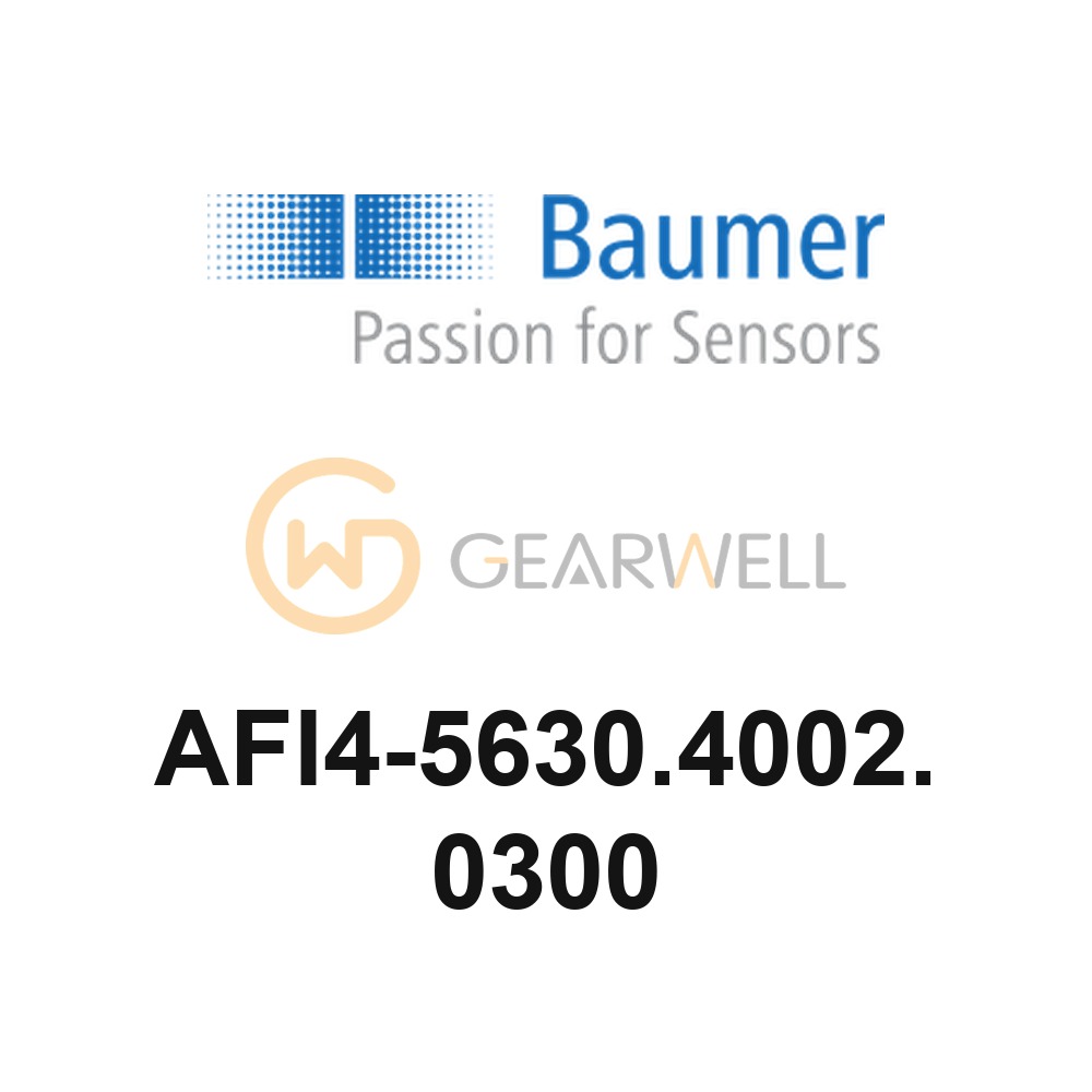 BAUMER AFI4-5630.4002.0300 CombiLyz AFI4 Conductivity Sensor