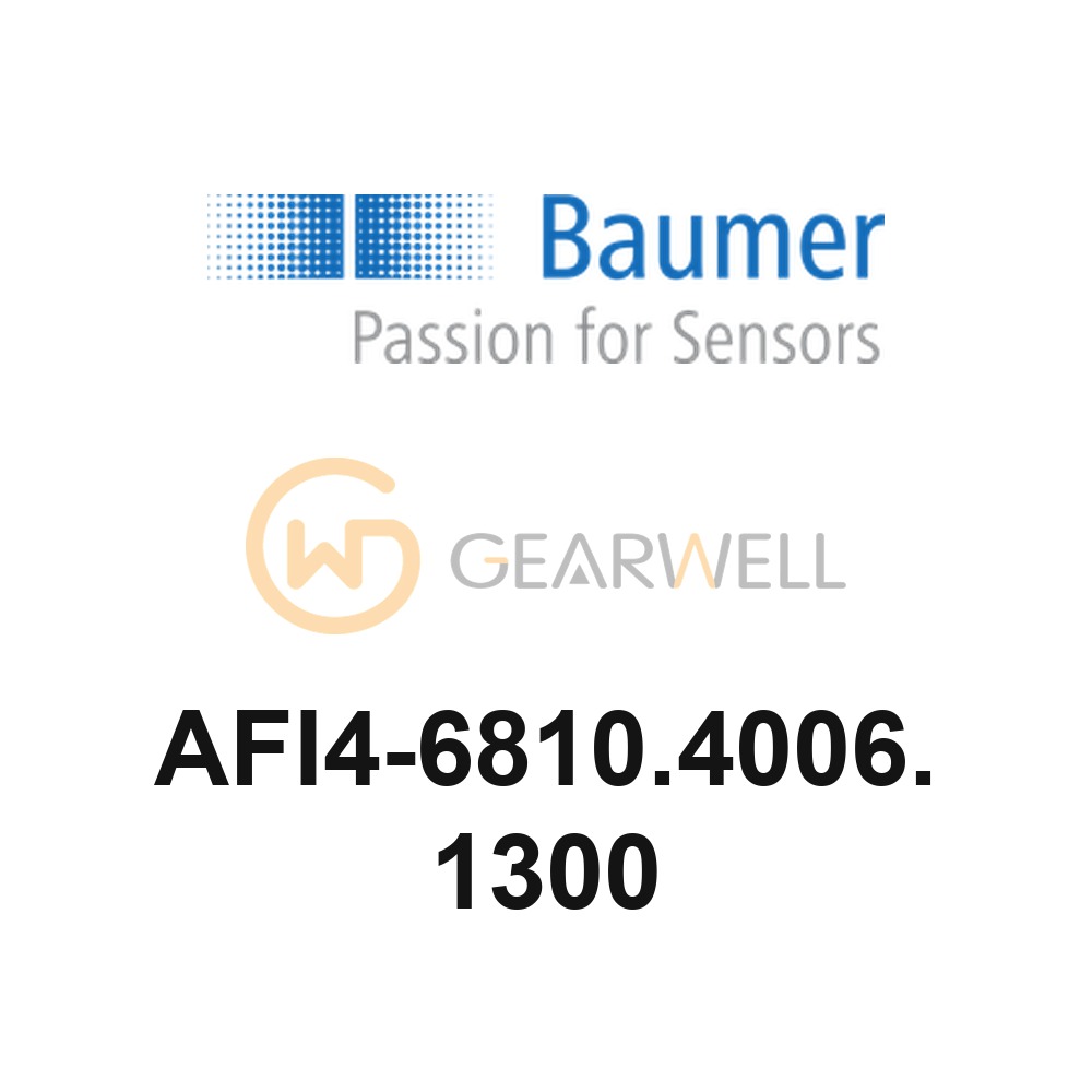 BAUMER AFI4-6810.4006.1300 CombiLyz AFI4 Conductivity Sensor