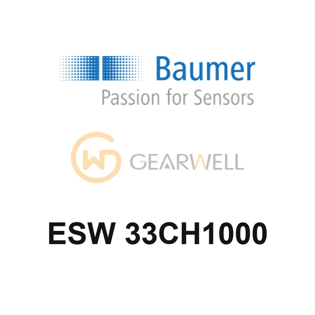 BAUMER ESW 33CH1000 M12 Supply Cable Angled, 5-Pin, 10 m