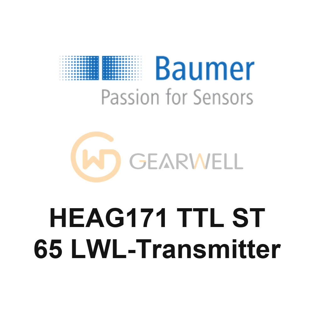 BAUMER HEAG171 TTL ST 65 LWL-Transmitter Fiber-Optic Transmitter